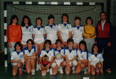 1986/87 C-Jugend weiblich KSV Kreismeister (anschlie�end je 2 Jahre Bezirksliga B- und A-Jugend)